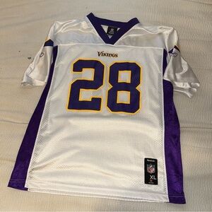 Vikings Reebok Peterson 28 jersey